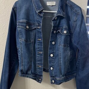 Ci Sono Medium Blue Denim Jean Jacket